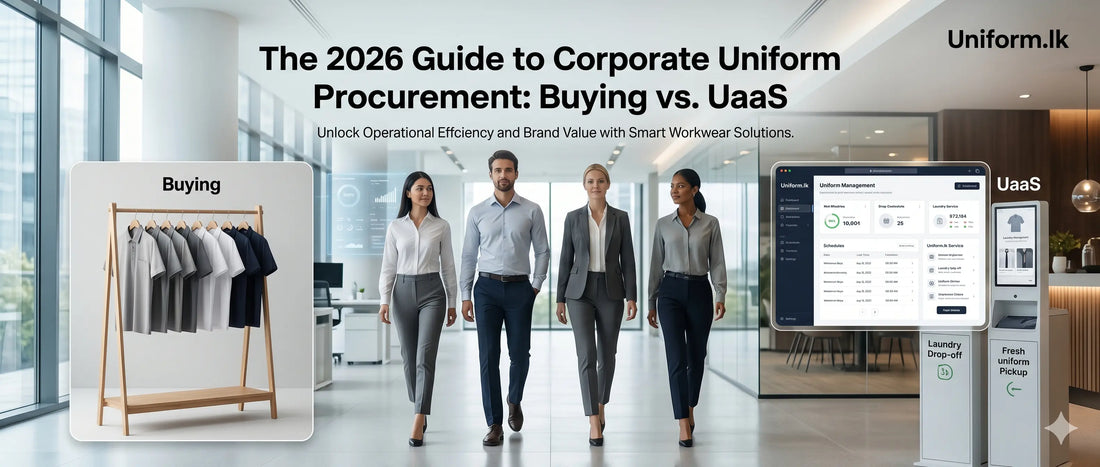 The 2026 Guide to Corporate Uniform Procurement: Buying vs. Uniform-as-a-Service (UaaS) Uniforms Designed For Excellency