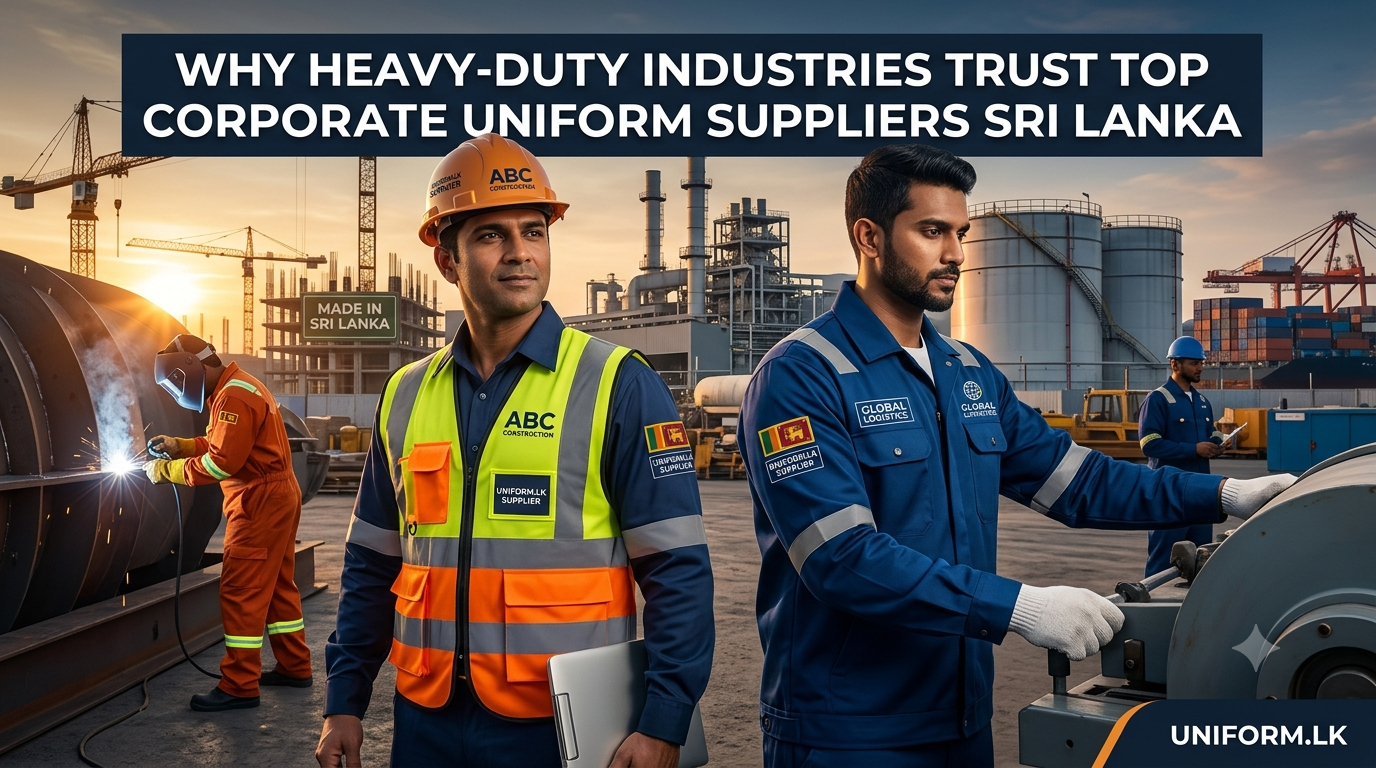 Why Heavy-Duty Industries Trust Top Corporate Uniform Suppliers in Sri Lanka