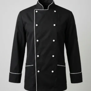 Cinnamon Black Executive Chef Coat — professional uniform, Sri Lanka