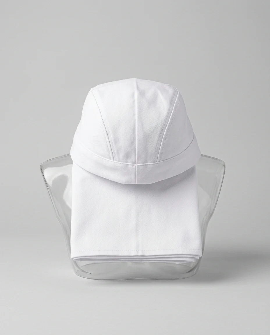 Brigade Chef Cap & Bandana Set — professional uniform, Sri Lanka