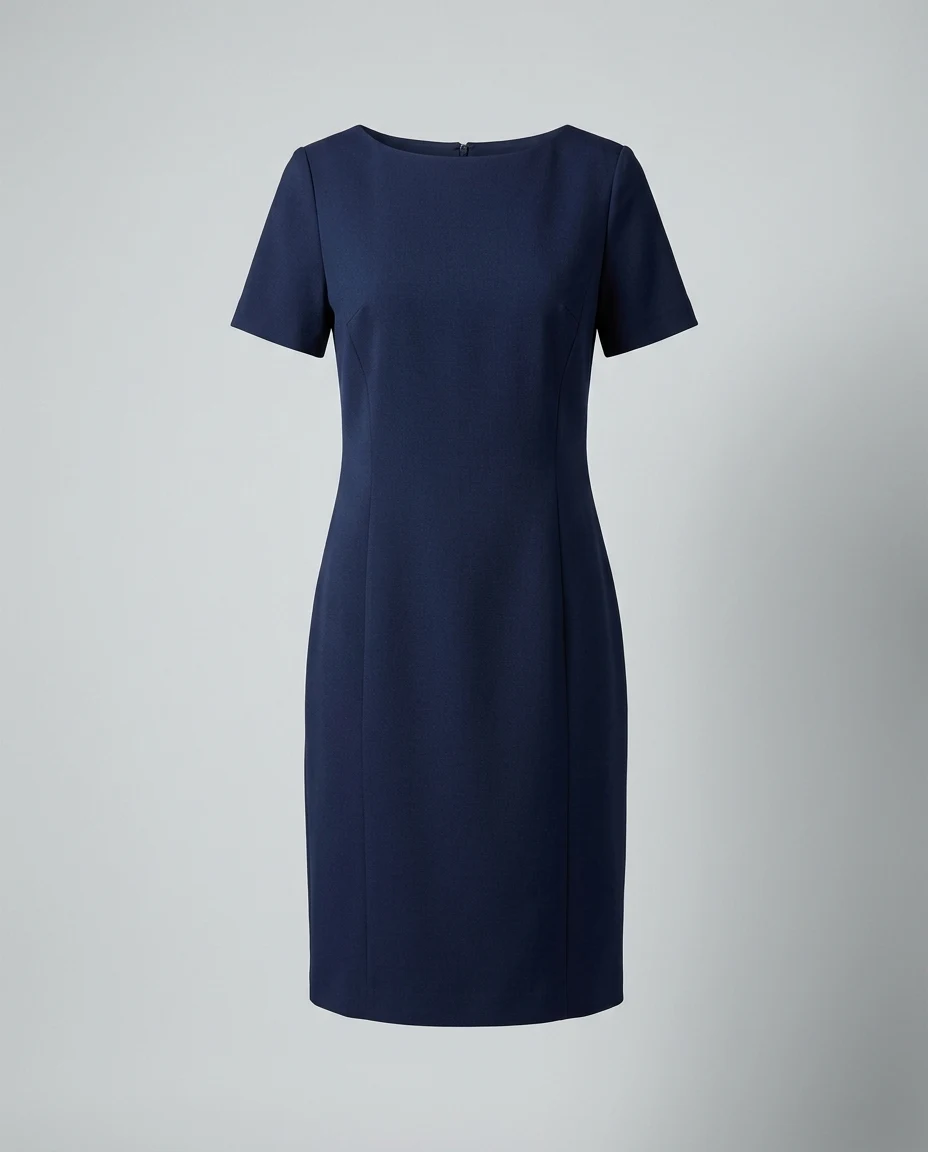 Skyline Shift Dress — professional uniform, Sri Lanka