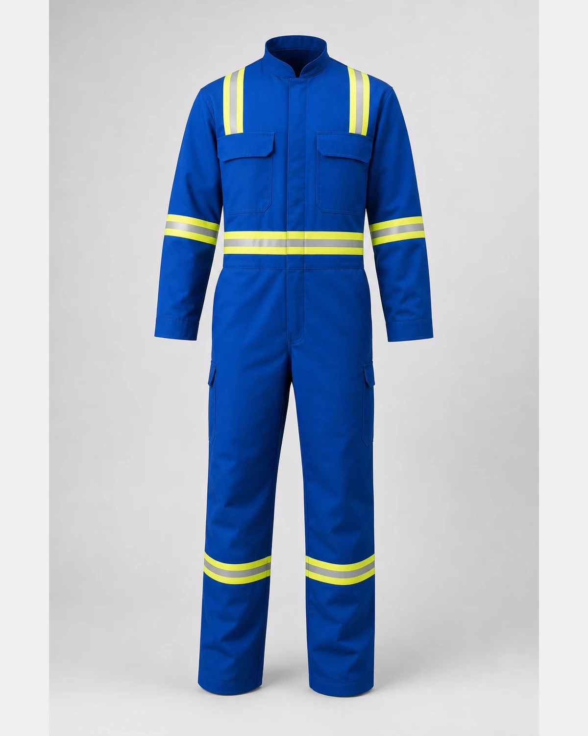 ToughWear Hi-Vis Ban Collar Coverall — professional uniform, Sri Lanka