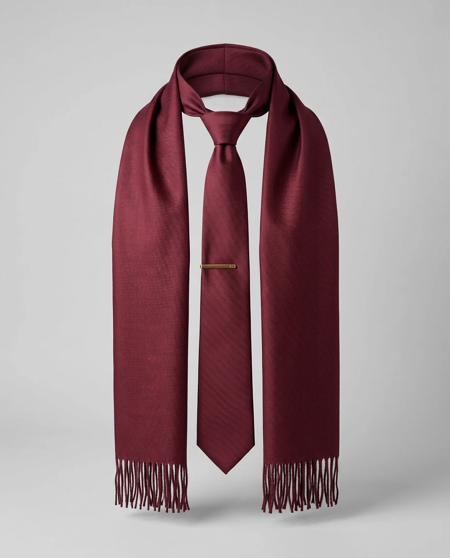 Hospitality Tie & Scarf Set — professional uniform, Sri Lanka