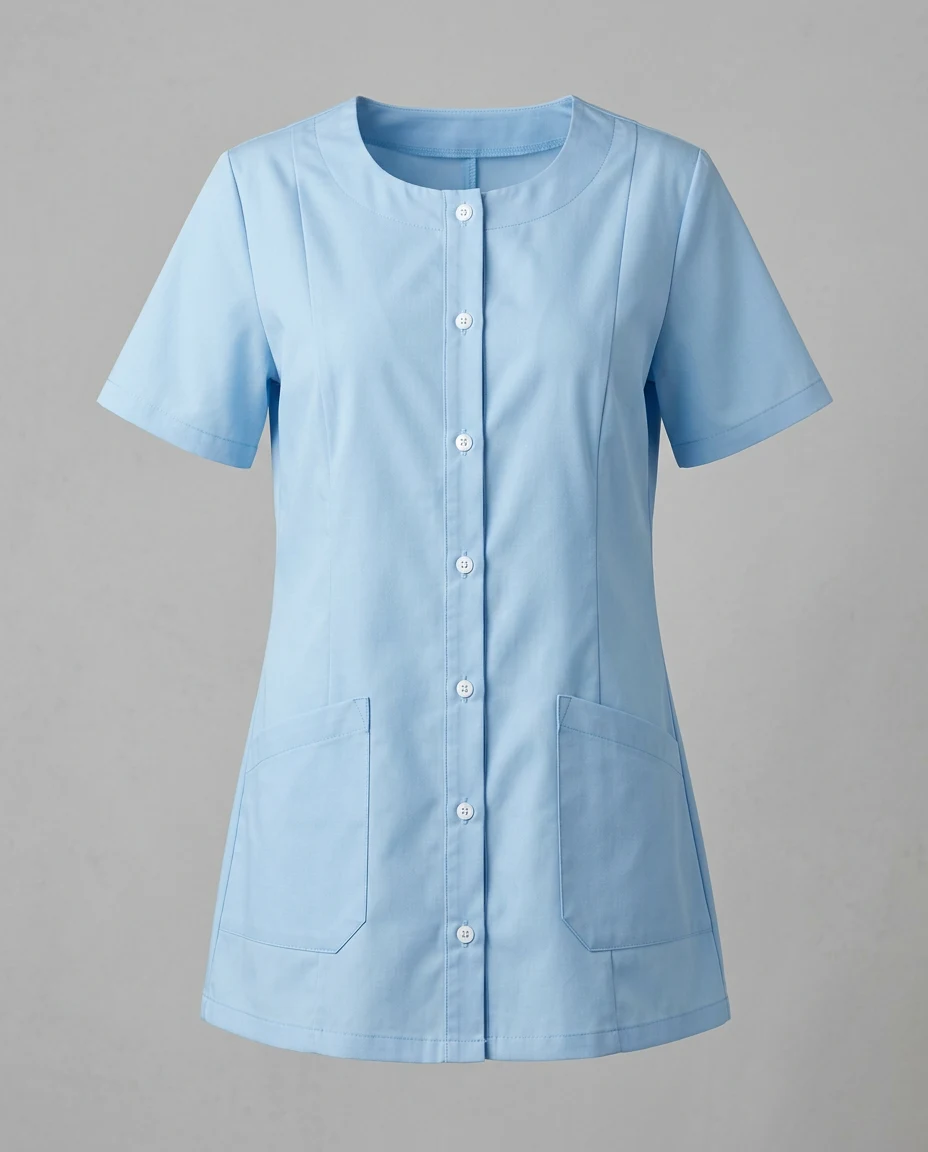 CarePlus Midwife Clinic Tunic — professional uniform, Sri Lanka